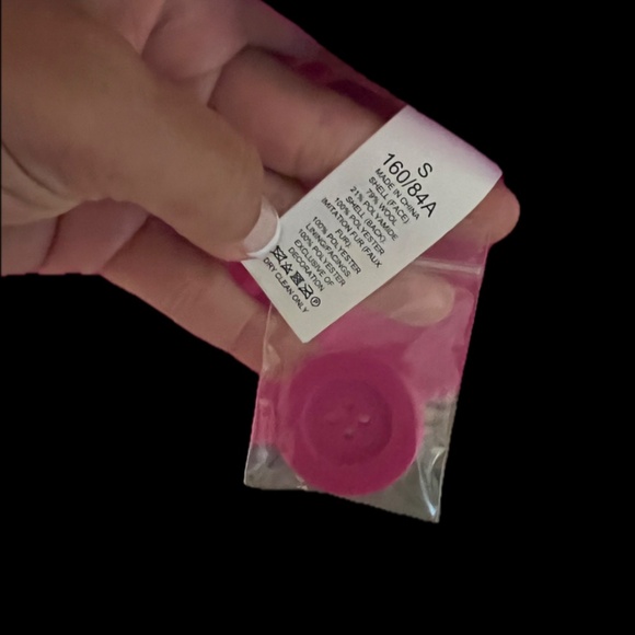 RARE SIZES Available: Kate Spade Pink Faux Fur Flounce Wool Coat - NWT - FREESHP - Picture 11 of 11